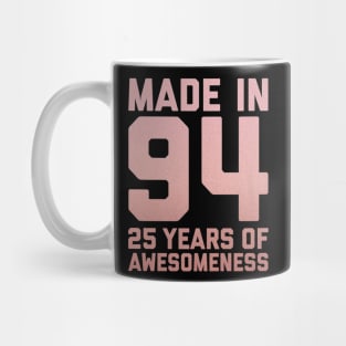 25th Birthday Gifts Women 25 Year Old Daughter Niece Mug